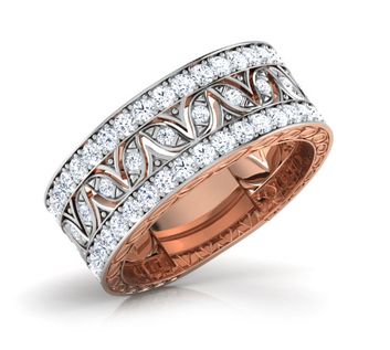 Gloria Wave Diamond Band