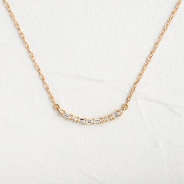 Morse Code Love Necklace