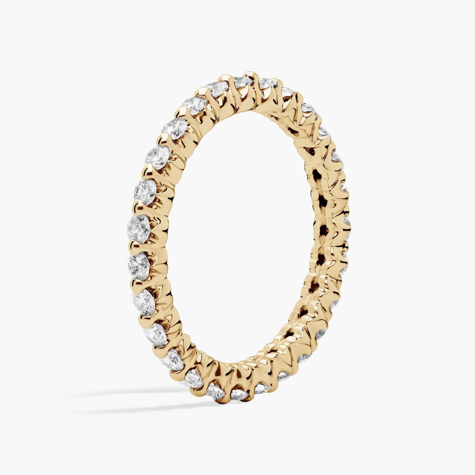 Floating Diamond Eternity Ring In 14k White Gold (3/4 Ct. Tw.)