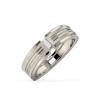 Mace Platinum Ring for Men