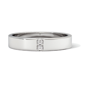 Anchor Diamond Men's Ring