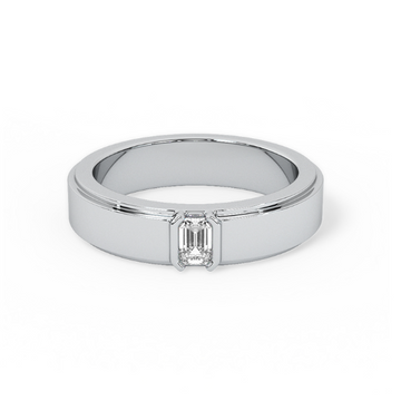 Knight Vow Solitaire Ring for Men