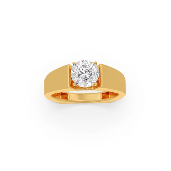 Signature Solitaire Men’s Ring