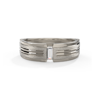 Mace Platinum Ring for Men