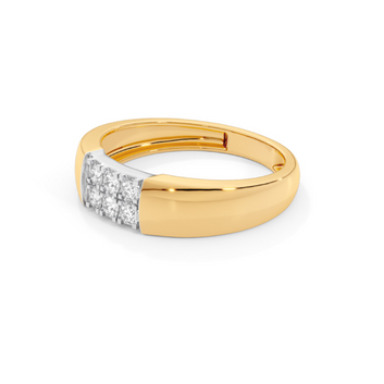 Crest Diamond Ring for Men