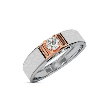 Gregan Platinum Diamond Band for Men