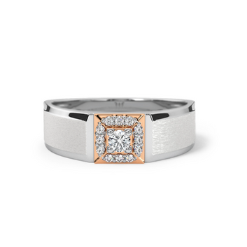 Isaac Lab Diamond Platinum Band for Men