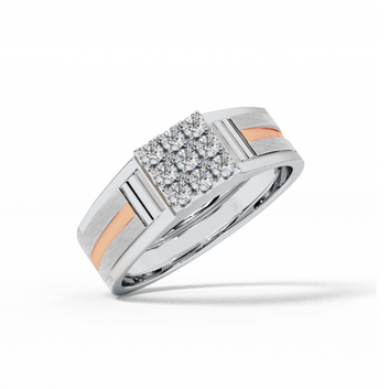 Tyson Platinum Diamond Ring for Men
