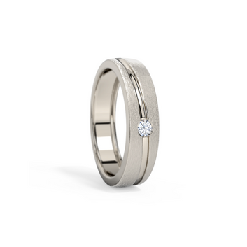 Pier Platinum Diamond Ring for Men